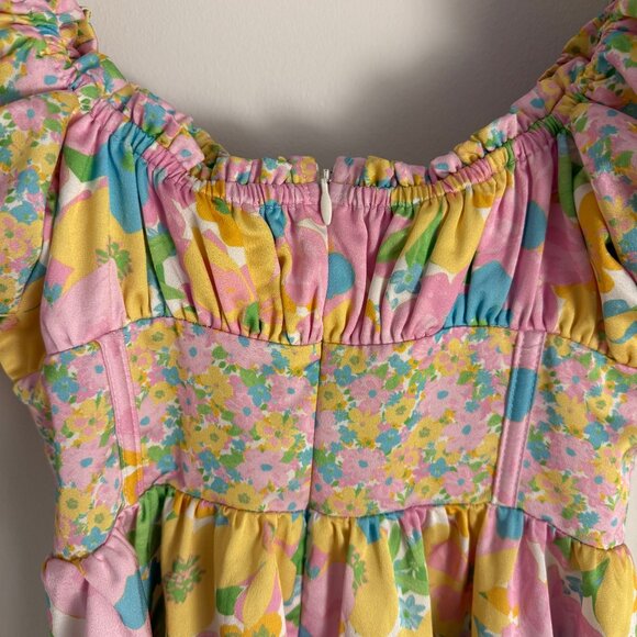 For Love & Lemons Emily Mini Dress Size XS | LIKE NEW - Picture 8 of 9